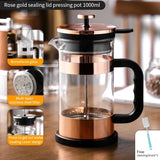 1000ml French Press Coffee Pot - BIT OF TOUCH