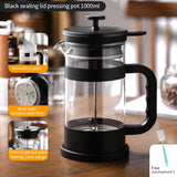 1000ml French Press Coffee Pot - BIT OF TOUCH