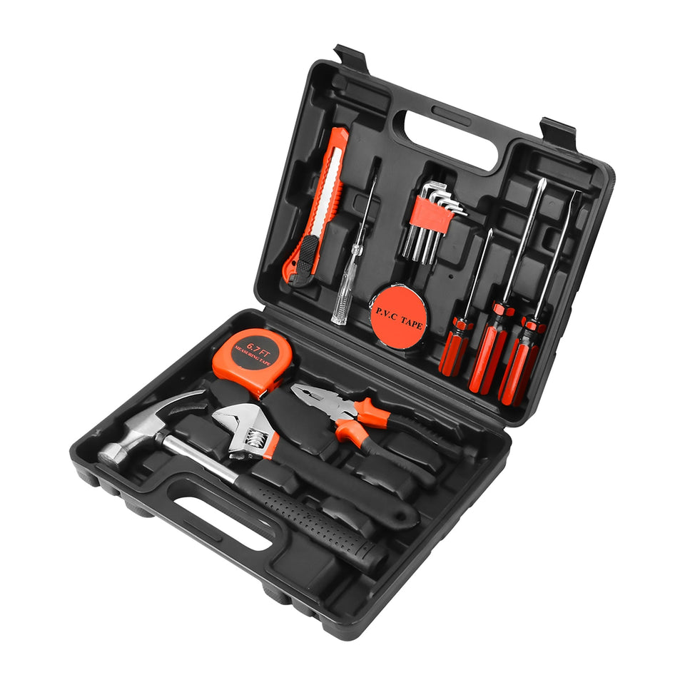 16 - Piece Household Handy Solutions Tool Kit - BIT OF TOUCH