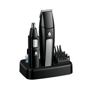 Mario Lopez Mens Grooming Kit , Designed for Hair, Beard, Nose & Ear Grooming, 10 Piece Grooming Kit - BIT OF TOUCH