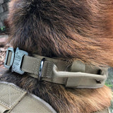 Tactical Nylon Dog Collar With Double Protection - BIT OF TOUCH